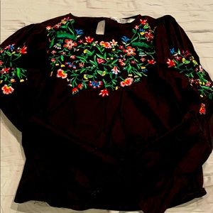 Floral blouse